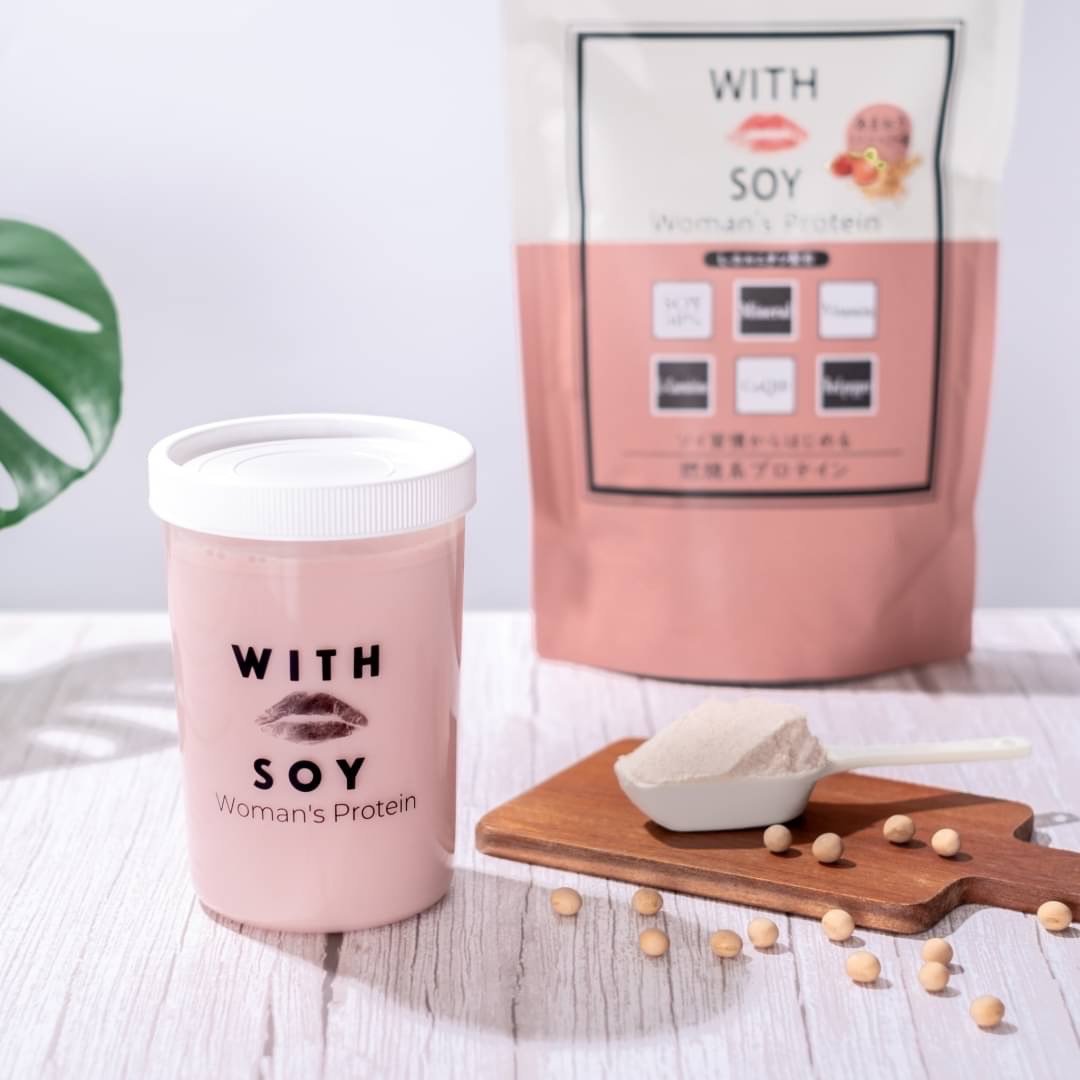 あまおういちご味 WITH SOY Woman's Protein